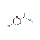 2-(5-Bromopyridin-2-yl)propanenitrile