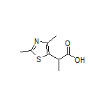 2-(2,4-Dimethylthiazol-5-yl)propanoic Acid