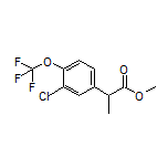 Methyl 2-[3-Chloro-4-(trifluoromethoxy)phenyl]propanoate