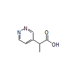 2-(Pyridazin-4-yl)propanoic Acid