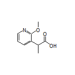 2-(2-Methoxypyridin-3-yl)propanoic Acid