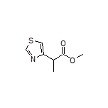 Methyl 2-(4-Thiazolyl)propanoate