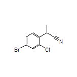 2-(4-Bromo-2-chlorophenyl)propanenitrile