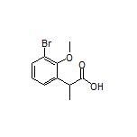 2-(3-Bromo-2-methoxyphenyl)propanoic Acid