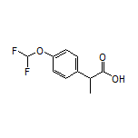 2-[4-(Difluoromethoxy)phenyl]propanoic Acid