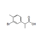 2-(3-Bromo-4-methylphenyl)propanoic Acid