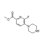 Methyl 6-Fluoro-5-(1-piperazinyl)pyridine-2-carboxylate