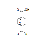 1-(Methoxycarbonyl)-2-oxabicyclo[2.2.2]octane-4-carboxylic Acid