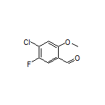 4-Chloro-5-fluoro-2-methoxybenzaldehyde
