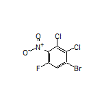 1-Bromo-2,3-dichloro-5-fluoro-4-nitrobenzene