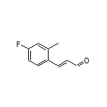 (E)-3-(4-Fluoro-2-methylphenyl)acrylaldehyde