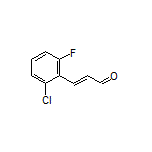(E)-3-(2-Chloro-6-fluorophenyl)acrylaldehyde