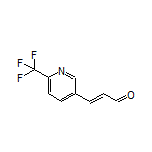 (E)-3-[6-(Trifluoromethyl)pyridin-3-yl]acrylaldehyde