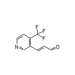 (E)-3-[4-(Trifluoromethyl)pyridin-3-yl]acrylaldehyde