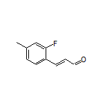 (E)-3-(2-Fluoro-4-methylphenyl)acrylaldehyde
