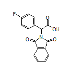 2-(1,3-Dioxo-2-isoindolinyl)-2-(4-fluorophenyl)acetic Acid
