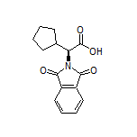 (S)-2-Cyclopentyl-2-(1,3-dioxo-2-isoindolinyl)acetic Acid