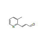 (E)-3-(3-Methylpyridin-2-yl)acrylaldehyde