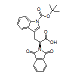 (S)-3-(1-Boc-3-indolyl)-2-(1,3-dioxo-2-isoindolinyl)propanoic Acid