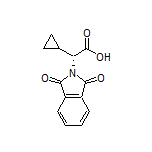 (R)-2-Cyclopropyl-2-(1,3-dioxo-2-isoindolinyl)acetic Acid