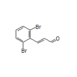 (E)-3-(2,6-Dibromophenyl)acrylaldehyde
