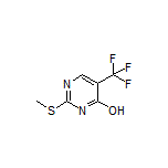 2-(Methylthio)-5-(trifluoromethyl)pyrimidin-4-ol