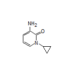 3-Amino-1-cyclopropylpyridin-2(1H)-one