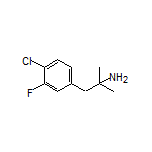 1-(4-Chloro-3-fluorophenyl)-2-methyl-2-propanamine
