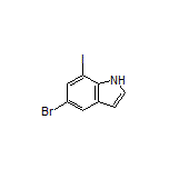 5-Bromo-7-iodo-1H-indole