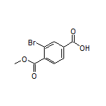 3-Bromo-4-(methoxycarbonyl)benzoic Acid