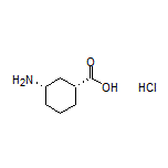 (1R,3S)-3-Aminocyclohexanecarboxylic Acid Hydrochloride