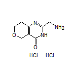 2-(Aminomethyl)-7,8-dihydro-3H-pyrano[4,3-d]pyrimidin-4(5H)-one Dihydrochloride