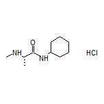 (S)-N-Cyclohexyl-2-(methylamino)propanamide Hydrochloride