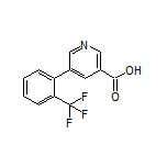 5-[2-(Trifluoromethyl)phenyl]nicotinic Acid