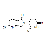 3-[2-Chloro-5-oxo-5H-pyrrolo[3,4-b]pyridin-6(7H)-yl]piperidine-2,6-dione