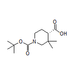 (S)-1-Boc-3,3-dimethylpiperidine-4-carboxylic Acid