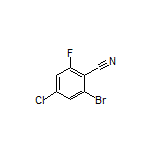 2-Bromo-4-chloro-6-fluorobenzonitrile