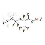 Ammonium 2,3,3,3-Tetrafluoro-2-(perfluoropropoxy)propanoate