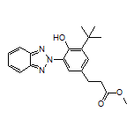 Methyl 3-[3-(2H-Benzo[d][1,2,3]triazol-2-yl)-5-(tert-butyl)-4-hydroxyphenyl]propanoate
