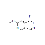 4-(Difluoromethyl)-6-methoxynicotinaldehyde