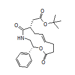 tert-Butyl 2-[(2R,6S,E)-5,12-Dioxo-2-phenyl-1-oxa-4-azacyclododec-8-en-6-yl]acetate