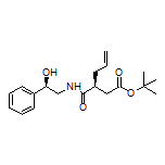 tert-Butyl (S)-3-[[(R)-2-Hydroxy-2-phenylethyl]carbamoyl]hex-5-enoate