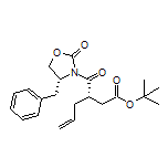 tert-Butyl (S)-3-[(R)-4-Benzyl-2-oxooxazolidine-3-carbonyl]hex-5-enoate
