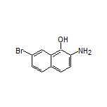 2-Amino-7-bromonaphthalen-1-ol