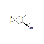 (R)-2-(4,4-Difluoro-1-methyl-2-pyrrolidinyl)-2-propanol