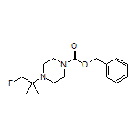 1-Cbz-4-(1-fluoro-2-methylpropan-2-yl)piperazine