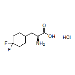 (S)-2-Amino-3-(4,4-difluorocyclohexyl)propanoic Acid Hydrochloride