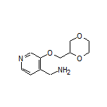 [3-[(1,4-Dioxan-2-yl)methoxy]pyridin-4-yl]methanamine