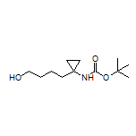4-(1-(Boc-amino)cyclopropyl)butan-1-ol