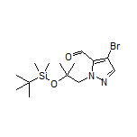 4-Bromo-1-[2-[(tert-butyldimethylsilyl)oxy]-2-methylpropyl]-1H-pyrazole-5-carbaldehyde